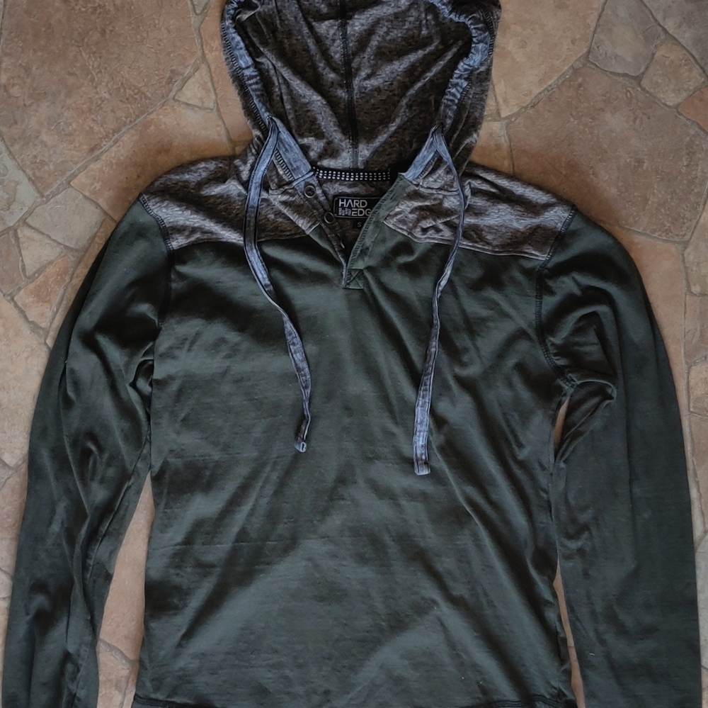 Hard Edge pullover hoodie